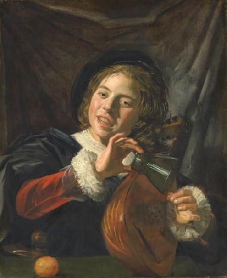 Frans Hals Boy with a Lute oil painting picture